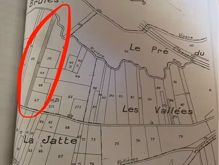 terrain de loisirs de 1800m2 à brignancourt
