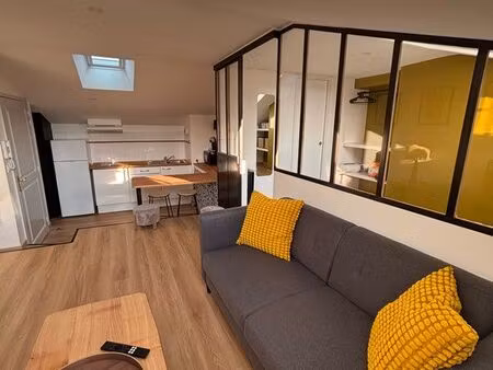 appartement meublé – 29 m² – centre historique de la rochelle – bail mobilité disponible à