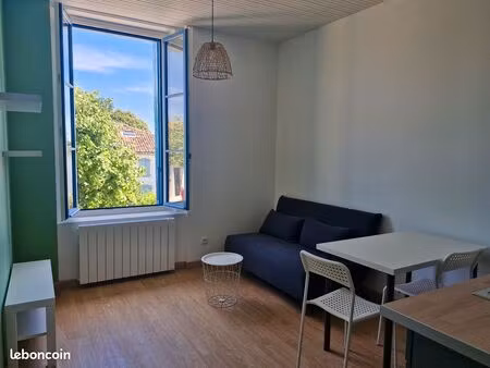 location appartement 25 m² mornac sur seudre