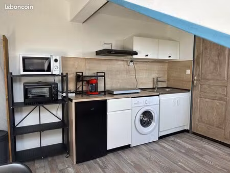 studio moderne meublé rénové