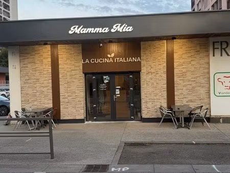 restaurant italien fond de commerce