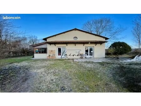 maison de plain-pied avec 3 000 m² de terrain – à 10 min de bergerac
