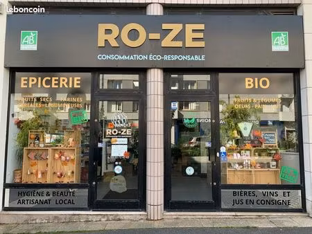 fond de commerce épicerie bio vrac