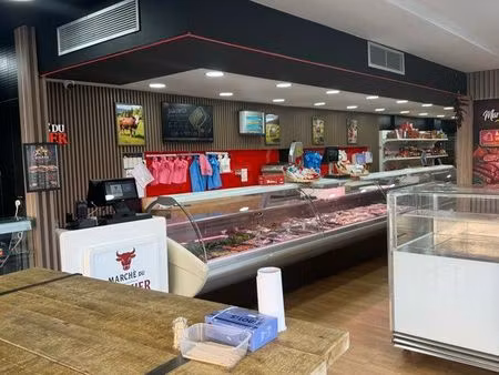 boucherie traditionnelle avec alimentation générale – prête à exploiter