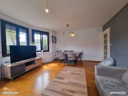 appartement +1 - rez de jardin - 97m² avec garage– morteau