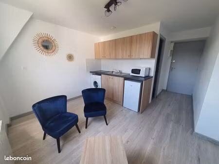 studio meublé 21 7m2 - proche gare - besançon