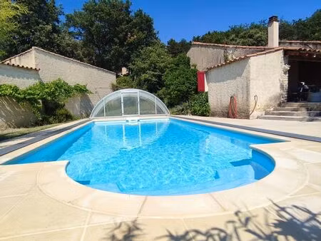 puy saint martin - maison avec piscine  grand terrain arboré de 2 700 m²