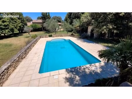 maison de charme 200 m² en drôme provençale – terrain 2700 m² - piscine & dépendances