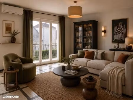 appt t4 de 86 m² avec jardin et garage