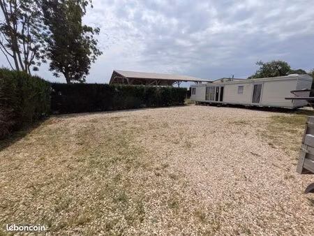 terrain avec   mobil home