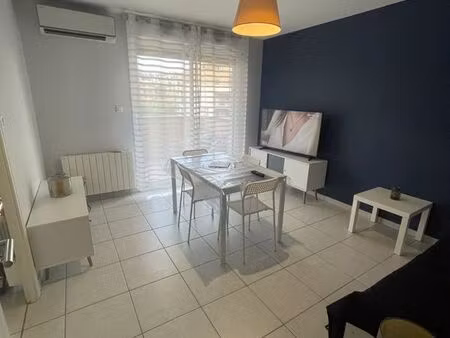 appartement t1bis meublé climatisé avec balcon