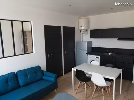 appartement t2 meublé à louer dans résidence calme et sécurisée