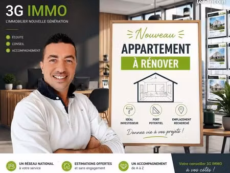 appartement à rénover lesneven | potentiel | prix attractif