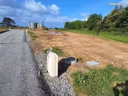 terrain constructible viabilisé – centre de plouzané – lotissement croastané