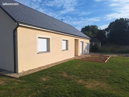 maison 3 chambres terrain