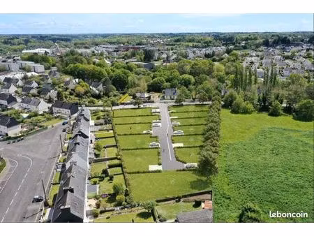 terrain 612 m² quimperle