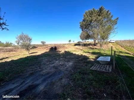 vends terrain de loisir