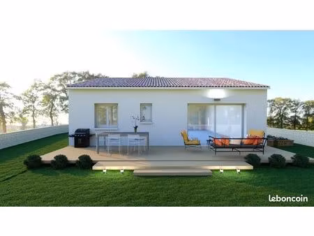 projet de construction d'une maison 62 m² avec terrain à garrigues-sainte-eulalie (30)