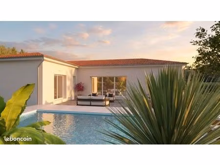 villa plain pied 116 m2 avec garage cintegabelle 31550