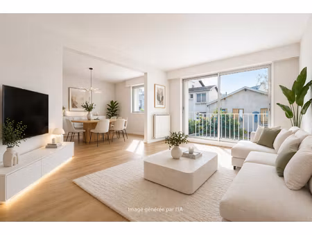 4 pièces 82m² - lumineux-balcon-parking & cave