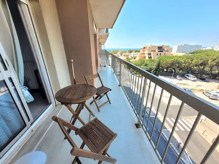 appartement port de bouc 4 pièces - vue mer