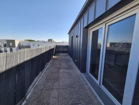 t2 de 46.6m2 - terrasse de +13m2- villepinte vert galant