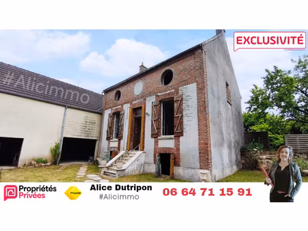 maison barbonne fayel 3 pièces 78 m2