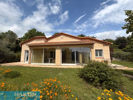 villa de plain-pied en 4 faces sur terrain de 2575m2