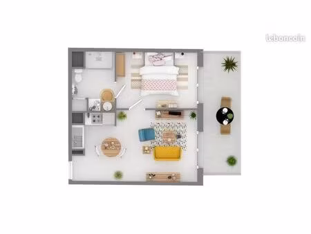 appartement t2