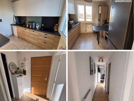 appartement t4 - non meublé 80 m² – lumineux – proche gare