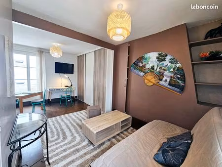 studio meublé 27m² centre-ville