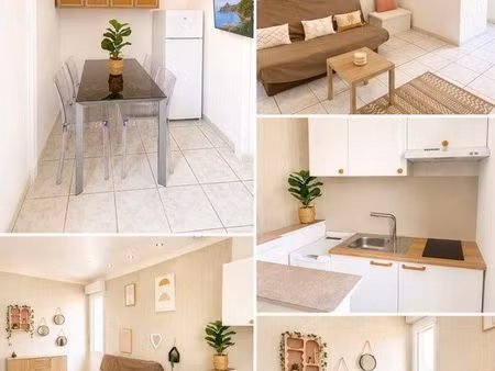 location studio à 100 mètres de la plage