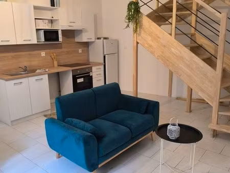 a louer t2 duplex meublé refait à neuf