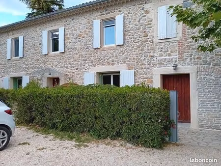 à louer f4 rdc avec jardin dans village près d alès