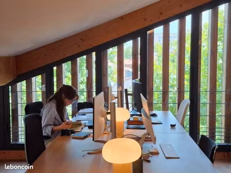 poste de bureau en coworking - quartier salin / carmes à toulouse