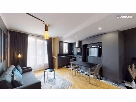 t3 meublé 48m2 vue garonne électricité eau et internet compris