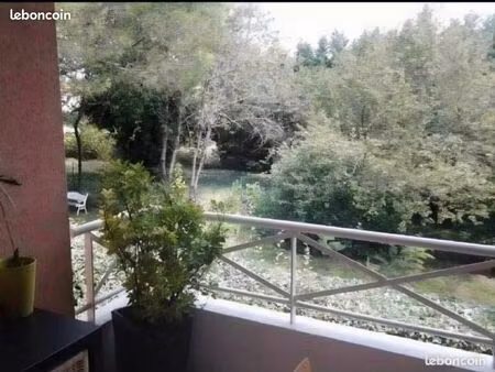 t3 meublé 55 m² – résidence de standing avec piscine – toulouse lardenne