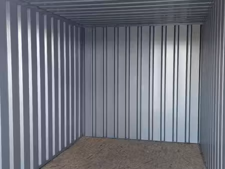 box de stockage 8m² - conteneur extérieur