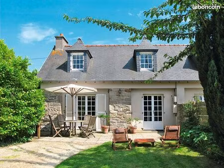 maison meublée avec jardin à carantec