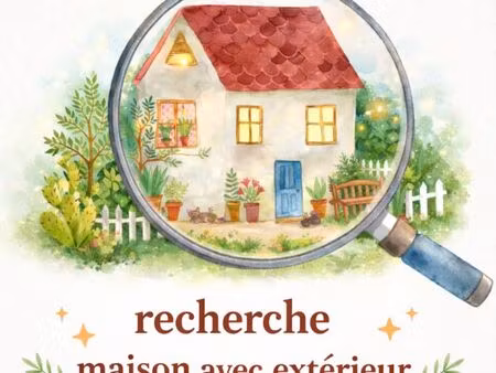 recherche maison avec extérieur – dossier solide