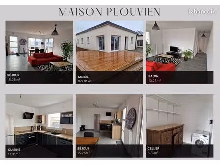 maison à louer plouvien