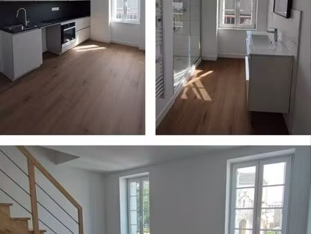 location 4 appartements entièrement rénovés