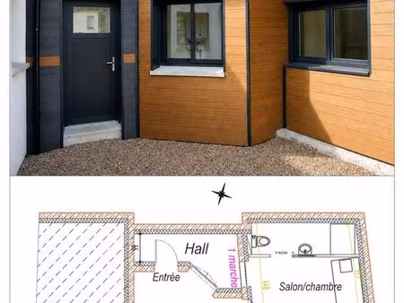 studio neuf 23 m² – jamais habité – économe en énergie – centre de lesneven