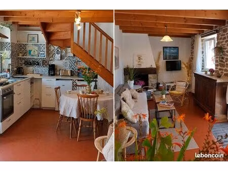 maison meublée 75 m² • landéda • sept. à juin • terrasse • tout équipé