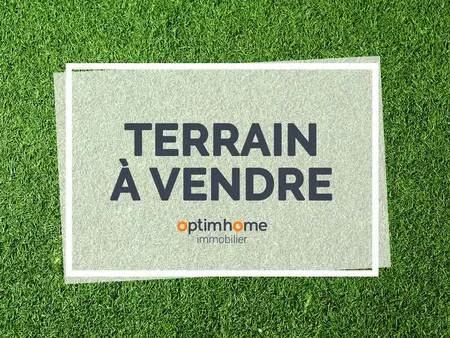 terrain constructible viabilisé à vendre