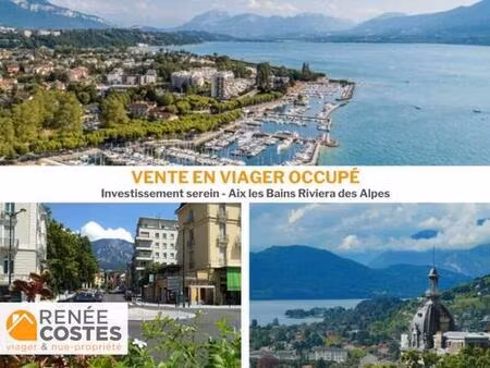 viager occupé - h75 ans - aix les bains (73100)