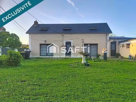 maison individuelle avec beau jardin