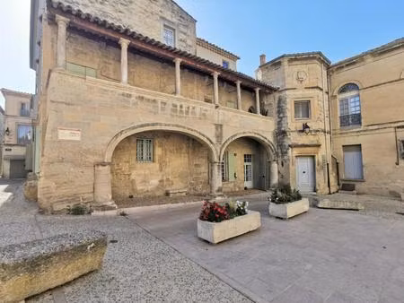 barbentane- appartement t3 de 89.37 m² – en plein cœur du vieux village