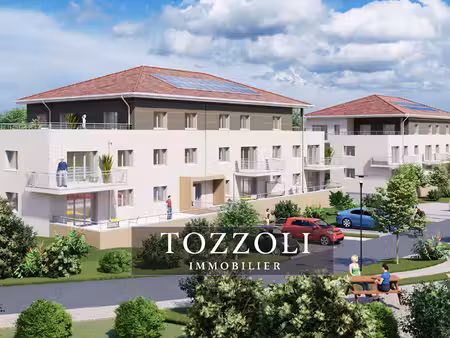 appartement bonnefamille 3 pièce(s) 68.73m² + terrasse de 44.71m²