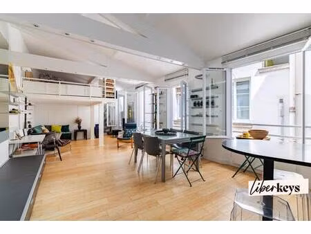 superbe loft rénové avec mezzanine
